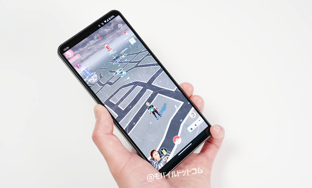 AQUOS R8 proでポケモンGOの動作チェック