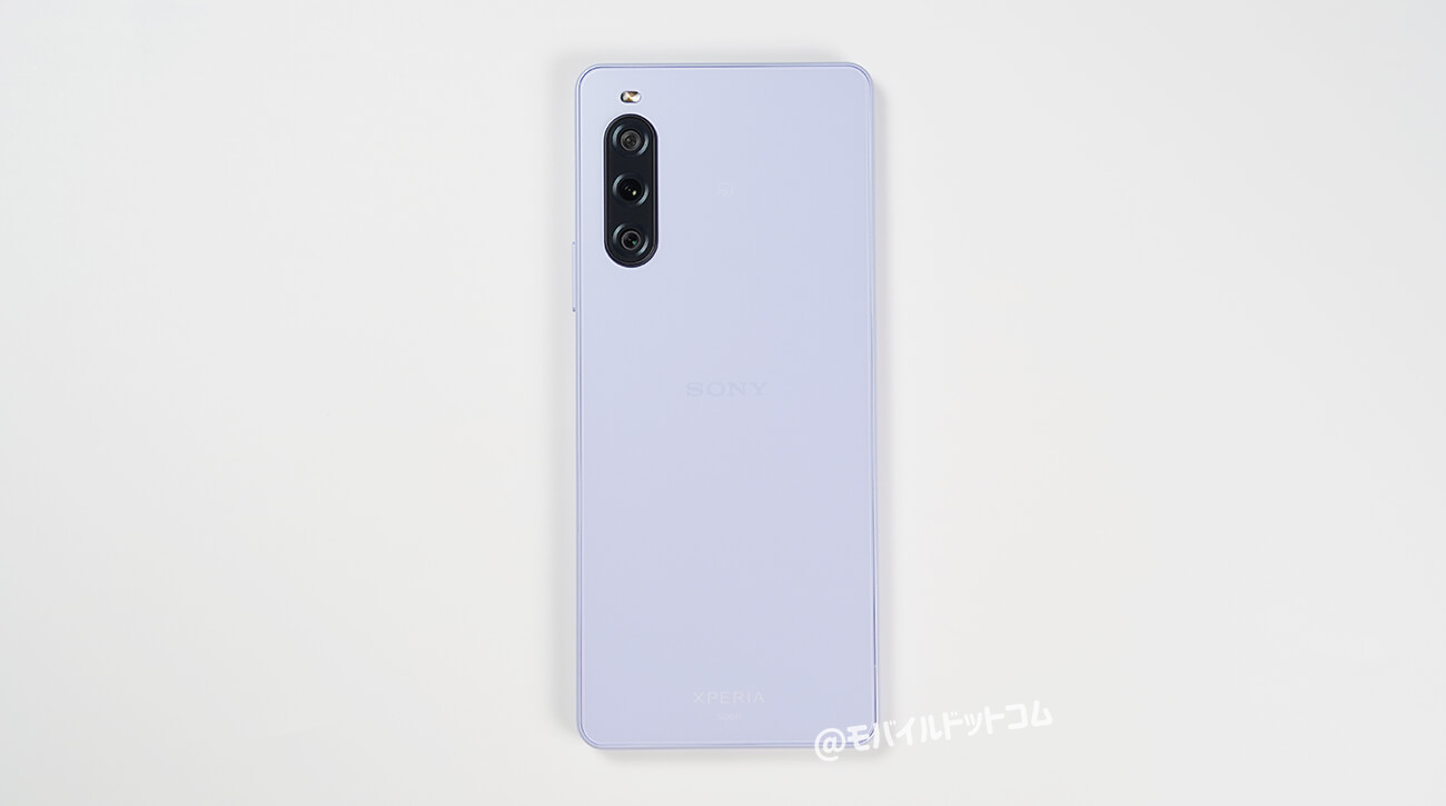 Xperia 10 Vの背面デザイン