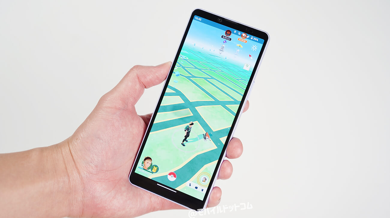 Xperia 10 VでポケモンGOの動作チェック