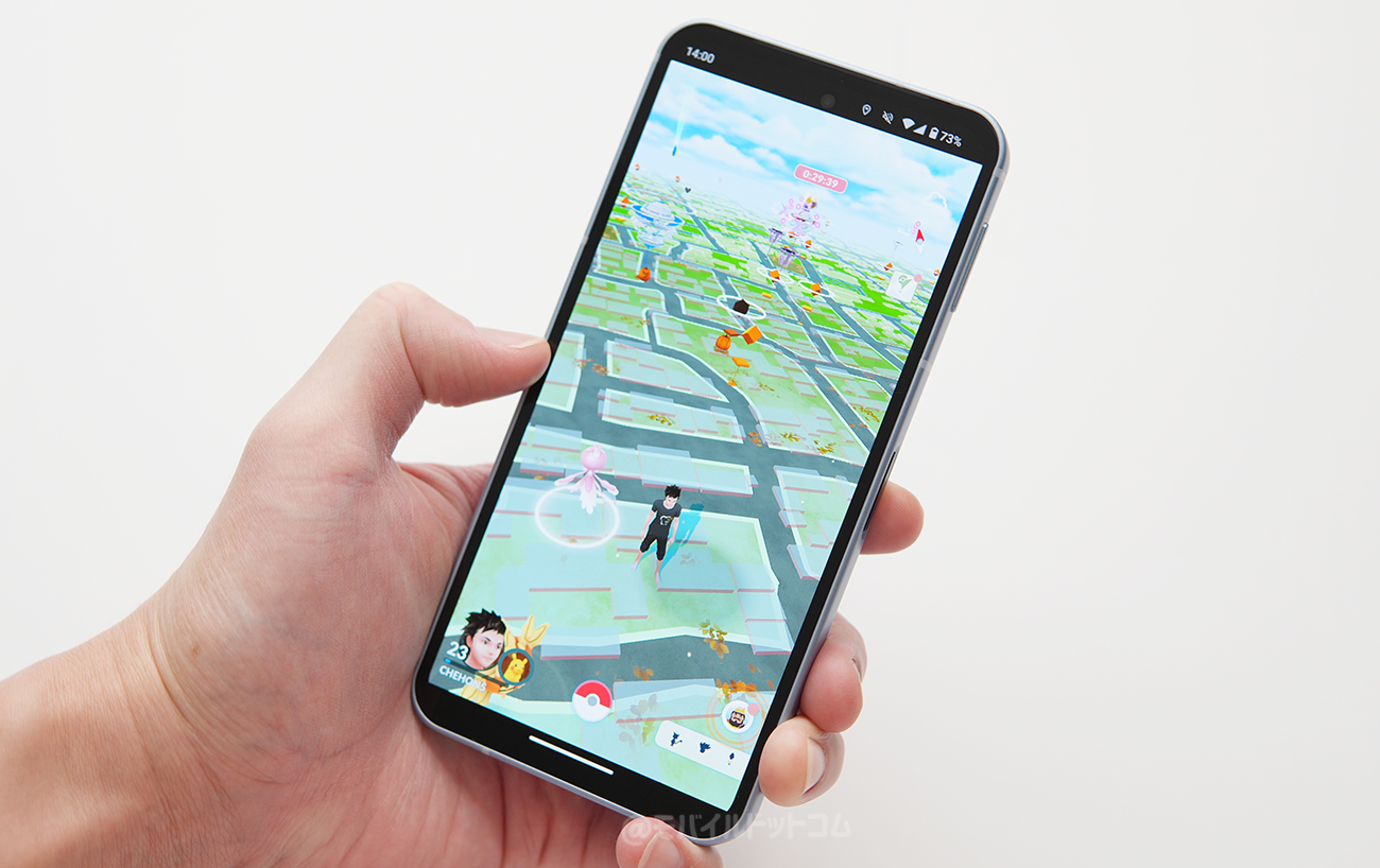AQUOS sense9でポケモンGOの動作チェック
