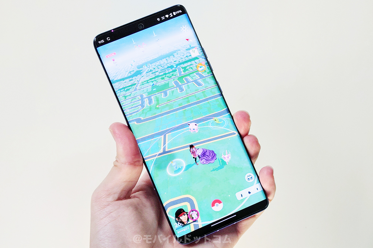 motorola edge 50s proでポケモンGOの動作チェック