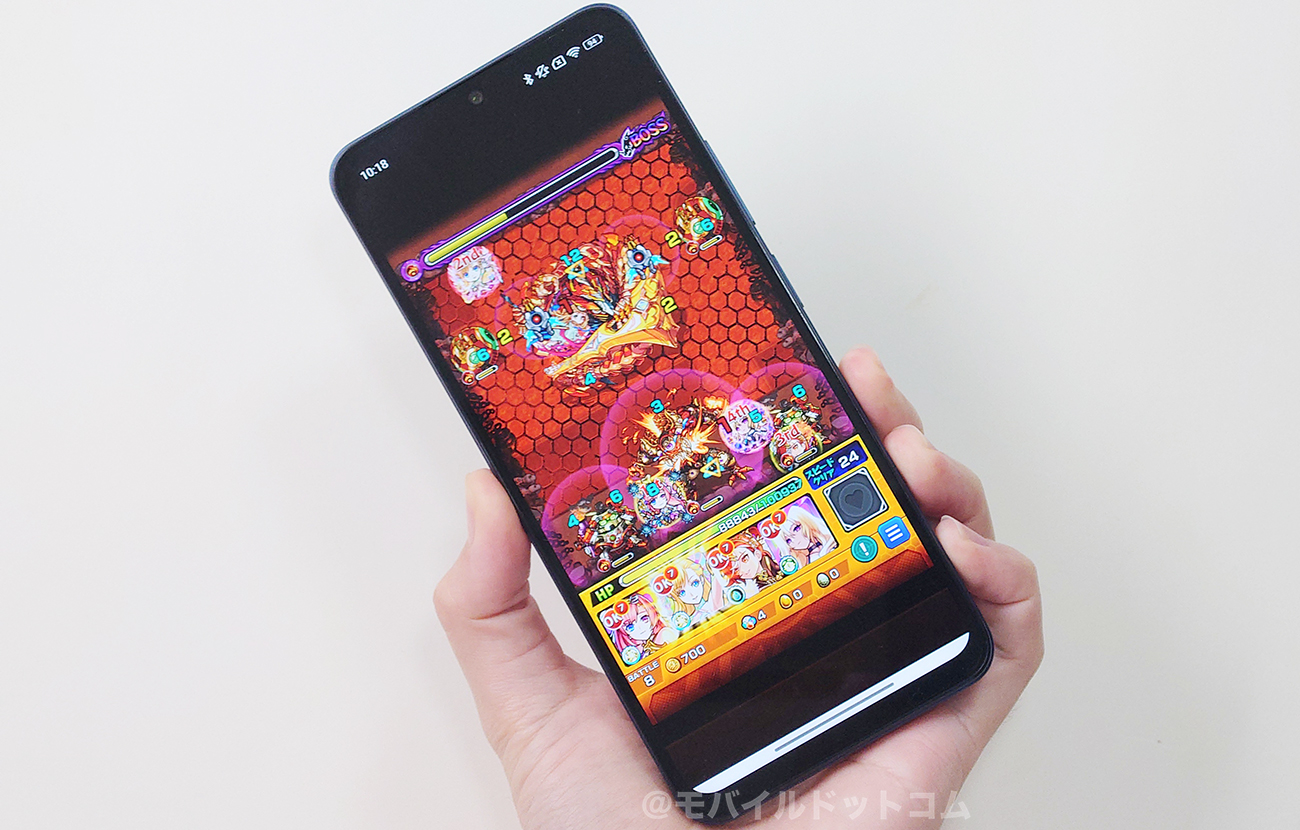 Redmi 14Cでモンストの動作チェック