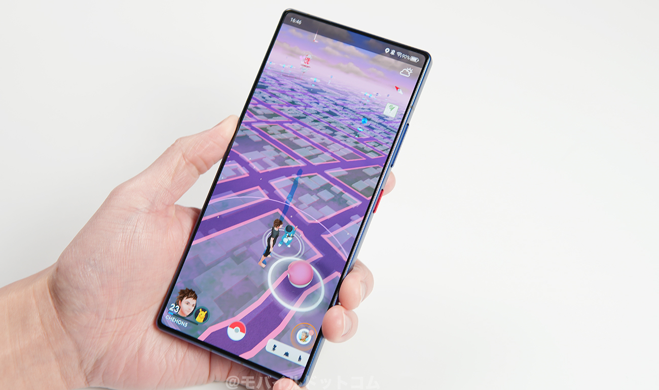 nubia Z70 UltraでポケモンGOの動作チェック