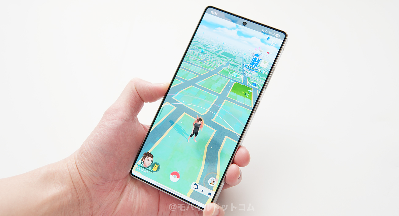 Galaxy S25 UltraでポケモンGOの動作チェック