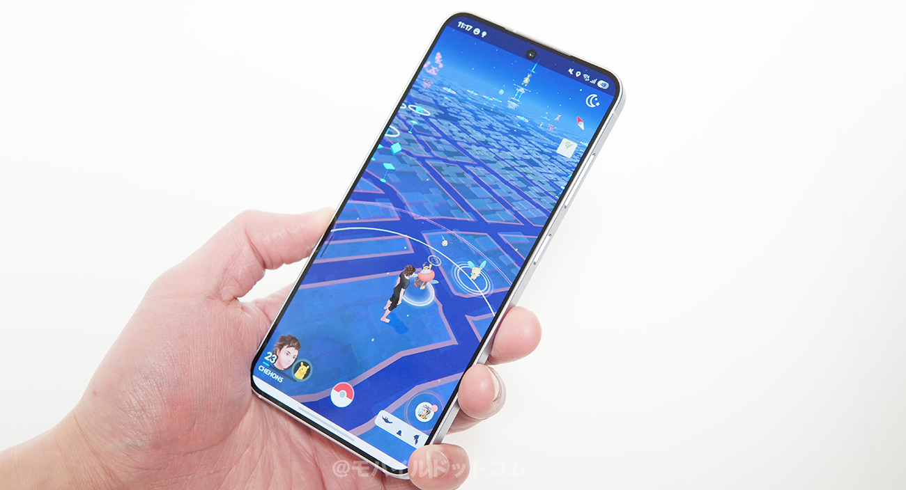 Galaxy S25でポケモンGOの動作チェック