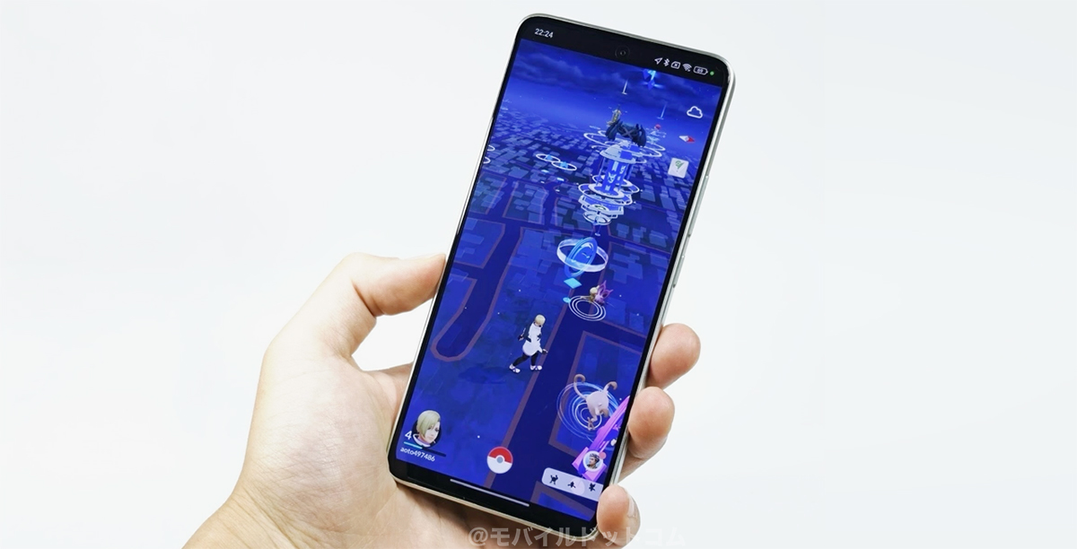 POCO M7 Pro 5GでポケモンGOの動作チェック