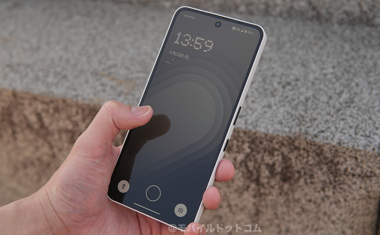 Nothing Phone (3a)の指紋・顔認証をチェック