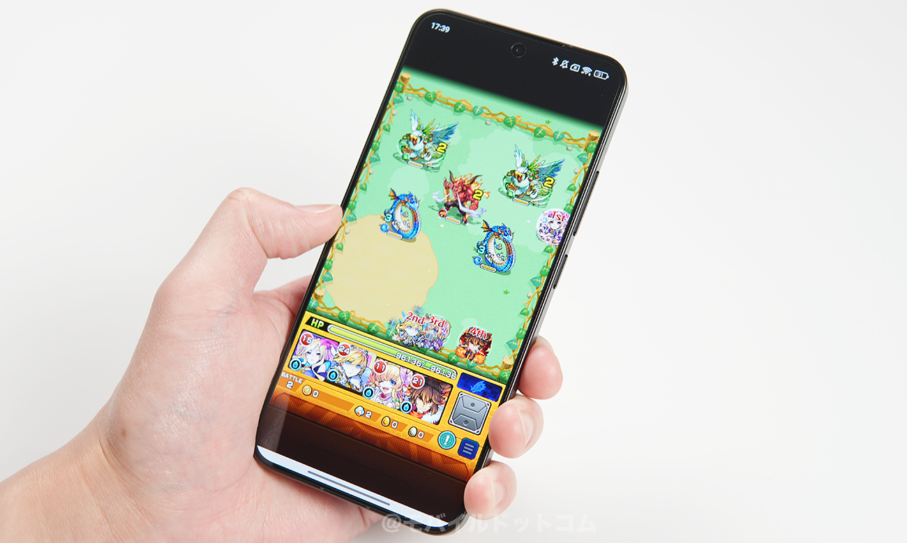 Xiaomi 15でモンストの動作チェック