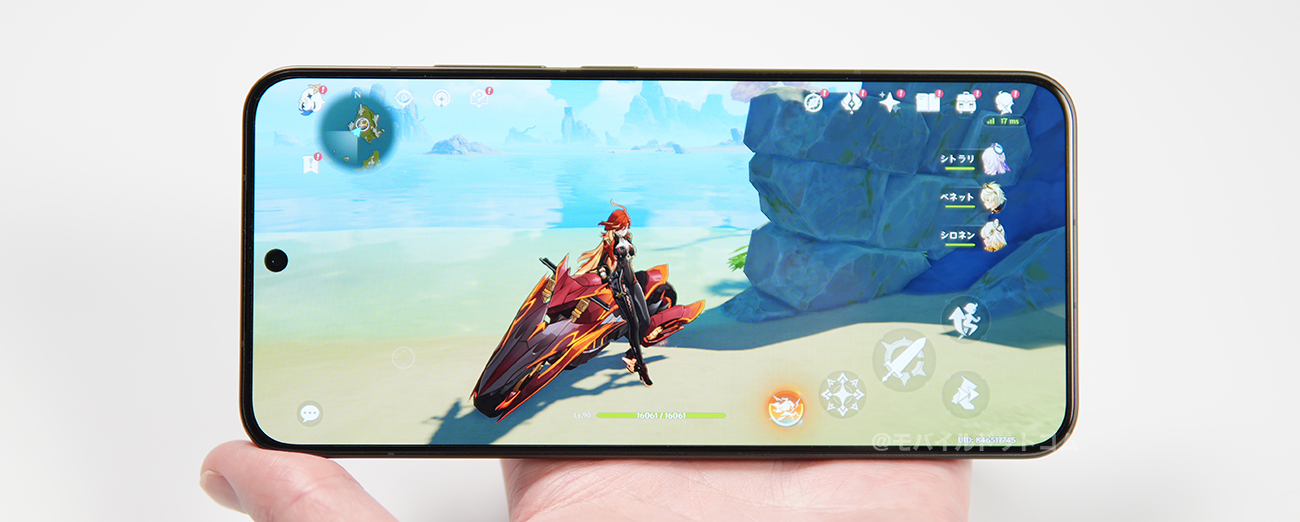 Xiaomi 15で原神の動作チェック