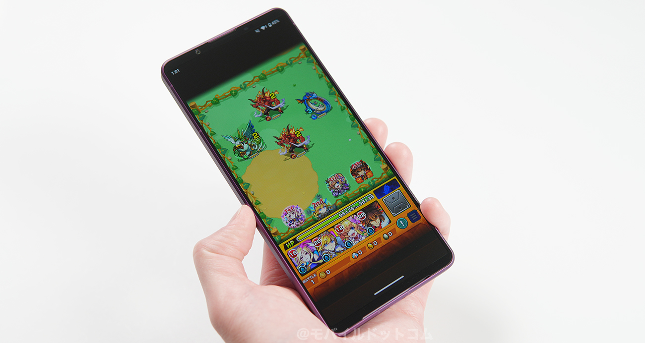 Xperia 1 VIIでモンストの動作チェック