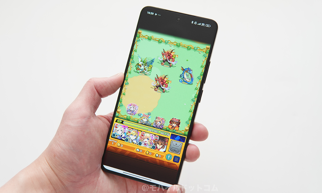 POCO F7 Ultraでモンストの動作チェック