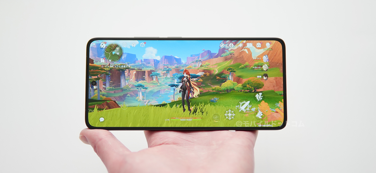 POCO F7 Ultraで原神の動作チェック