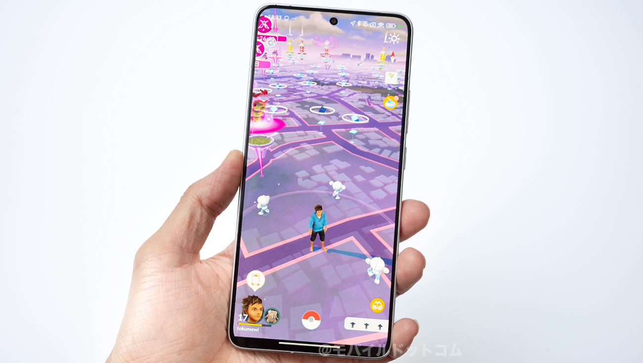 POCO F7 ProでポケモンGOの動作チェック