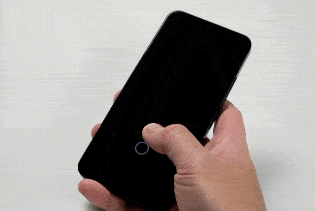 Xiaomi 15の指紋認証テスト