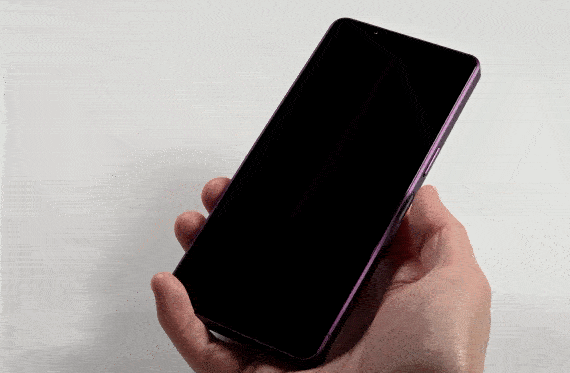 Xperia 1 VIIの指紋認証テスト