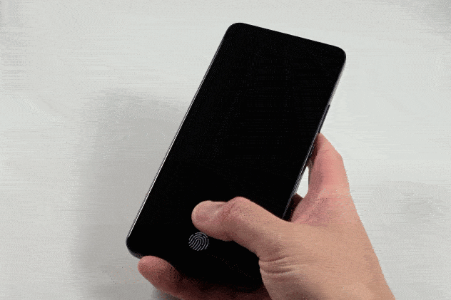 OPPO Reno13 Aの指紋認証テスト