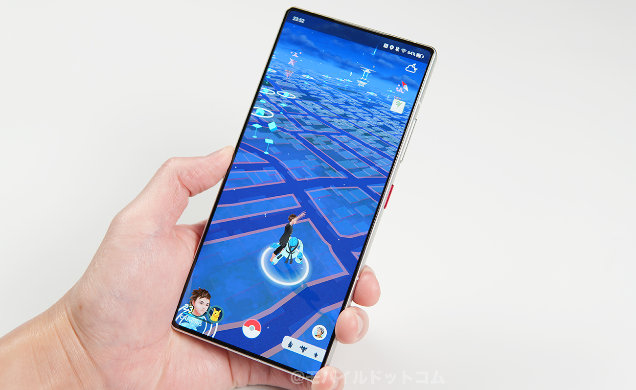 nubia Z70S UltraでポケモンGOの動作チェック