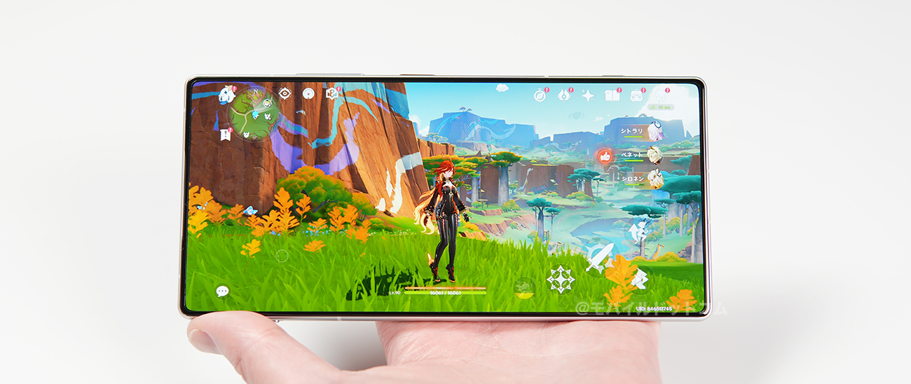 nubia Z70S Ultraで原神の動作チェック