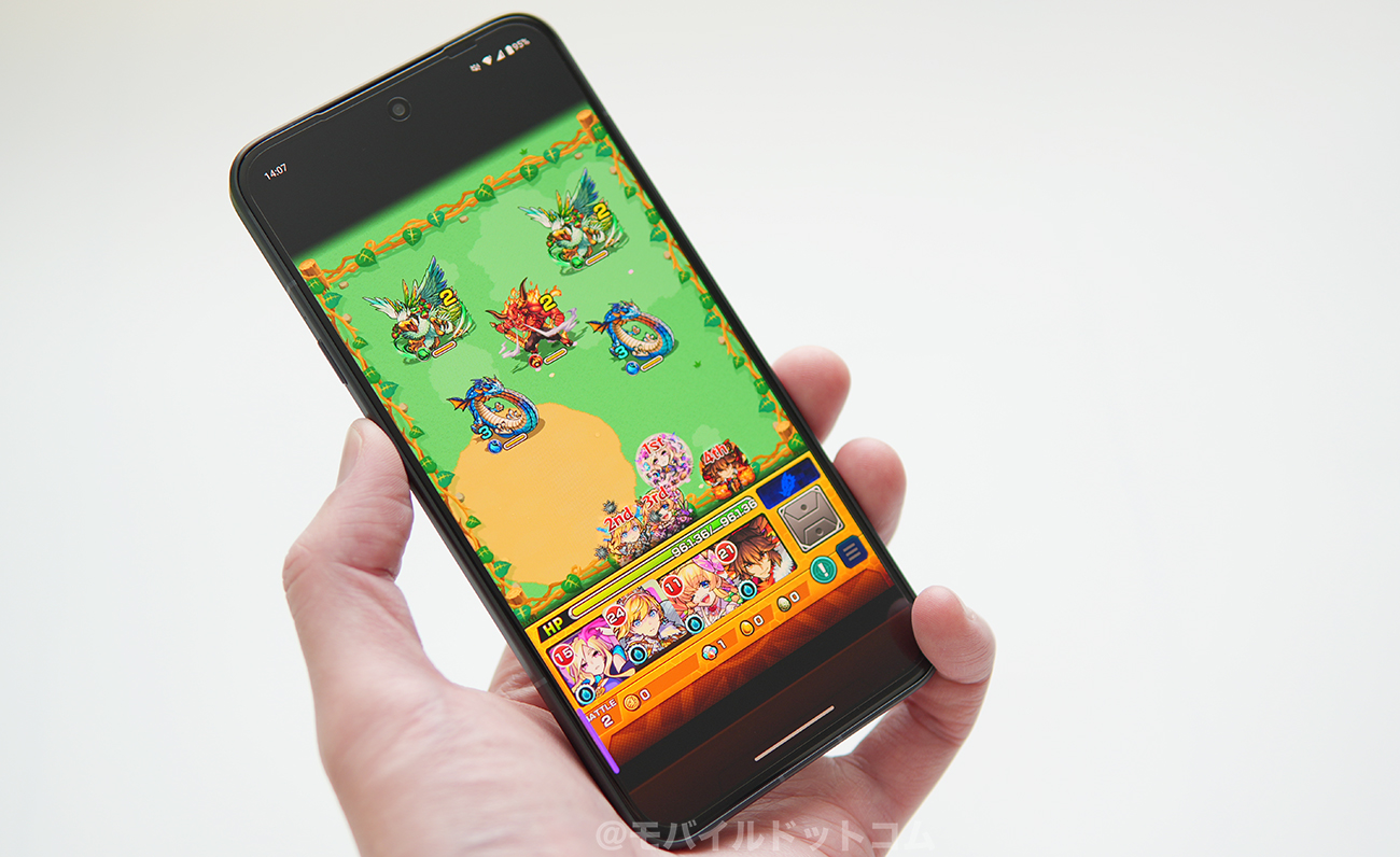 arrows Alphaでモンストの動作チェック