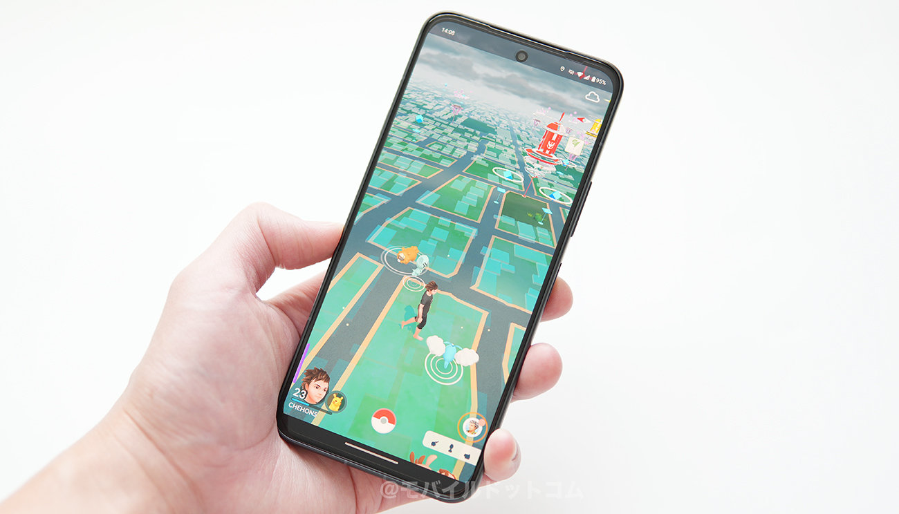 arrows AlphaでポケモンGOの動作チェック