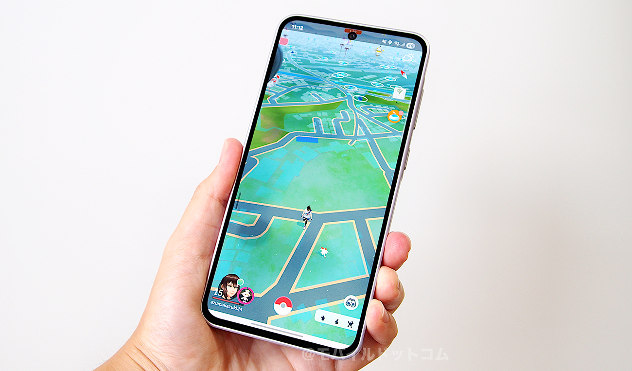 Galaxy A36 5GでポケモンGOの動作チェック