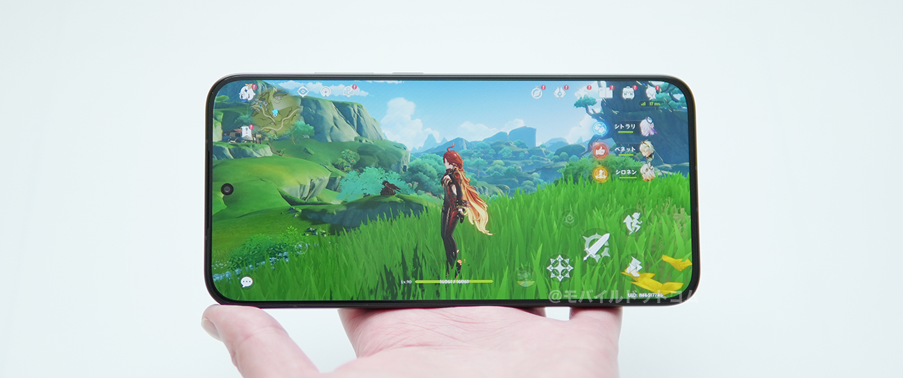 POCO F7で原神の動作チェック
