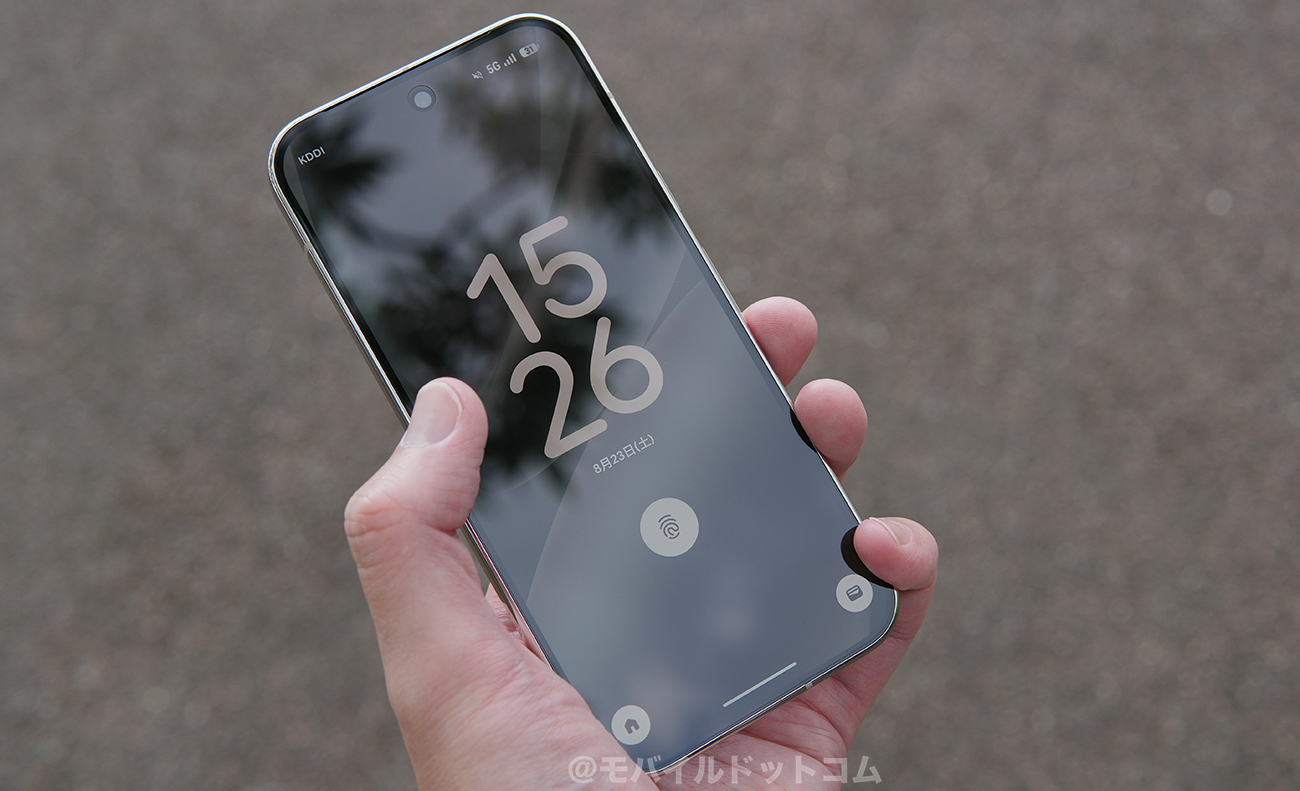 Google Pixel 10 Proの指紋・顔認証をチェック