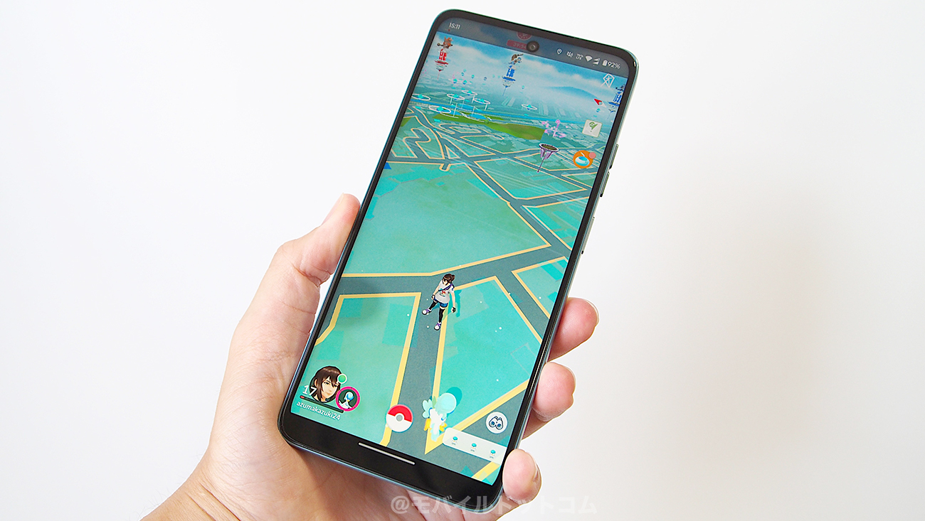 moto g66y 5GでポケモンGOの動作チェック