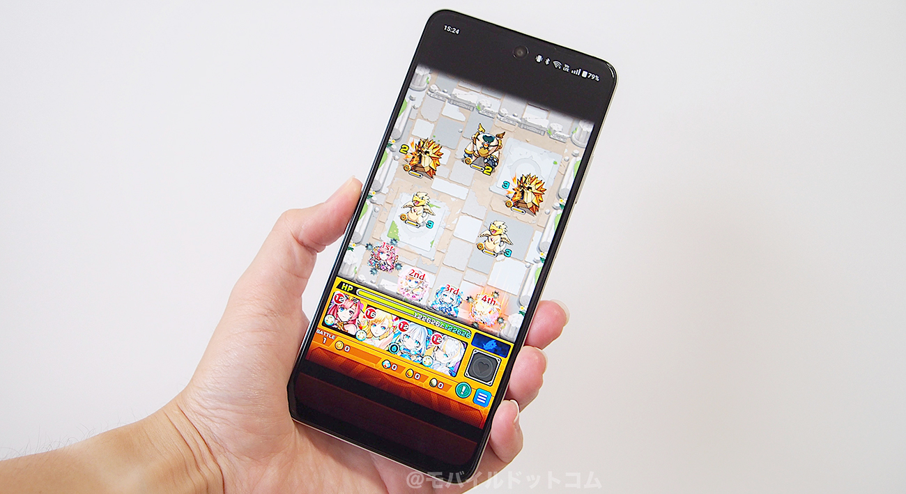 OPPO A5xでモンストの動作チェック