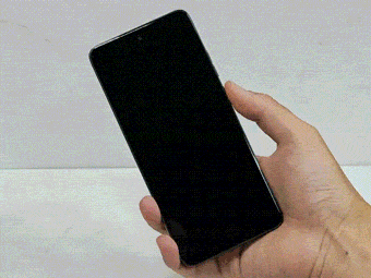moto g66j 5Gの指紋認証テスト