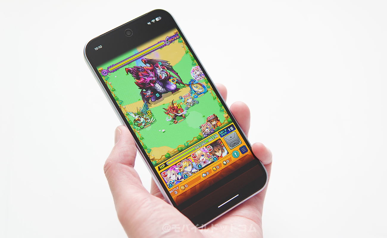 Google Pixel 10でモンストの動作チェック