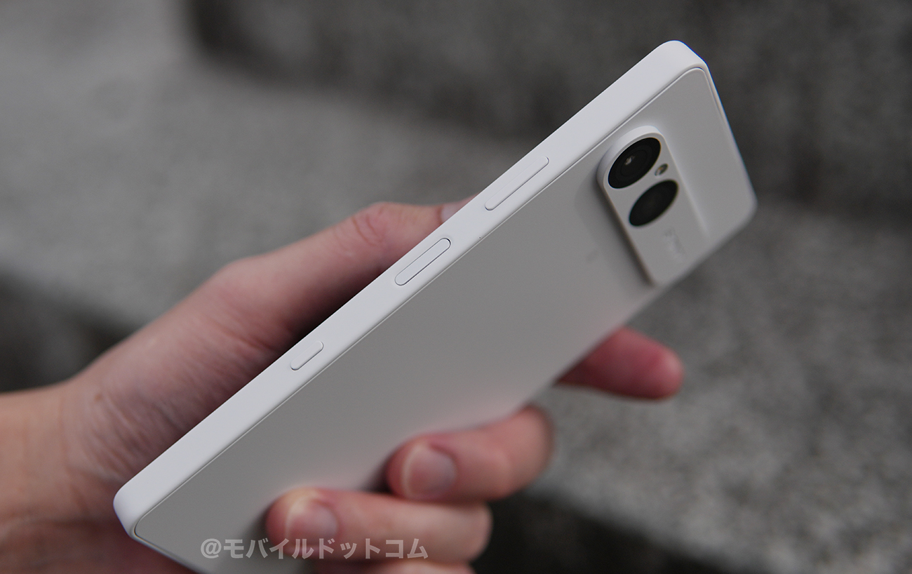 Xperia 10 VIIの指紋認証をチェック