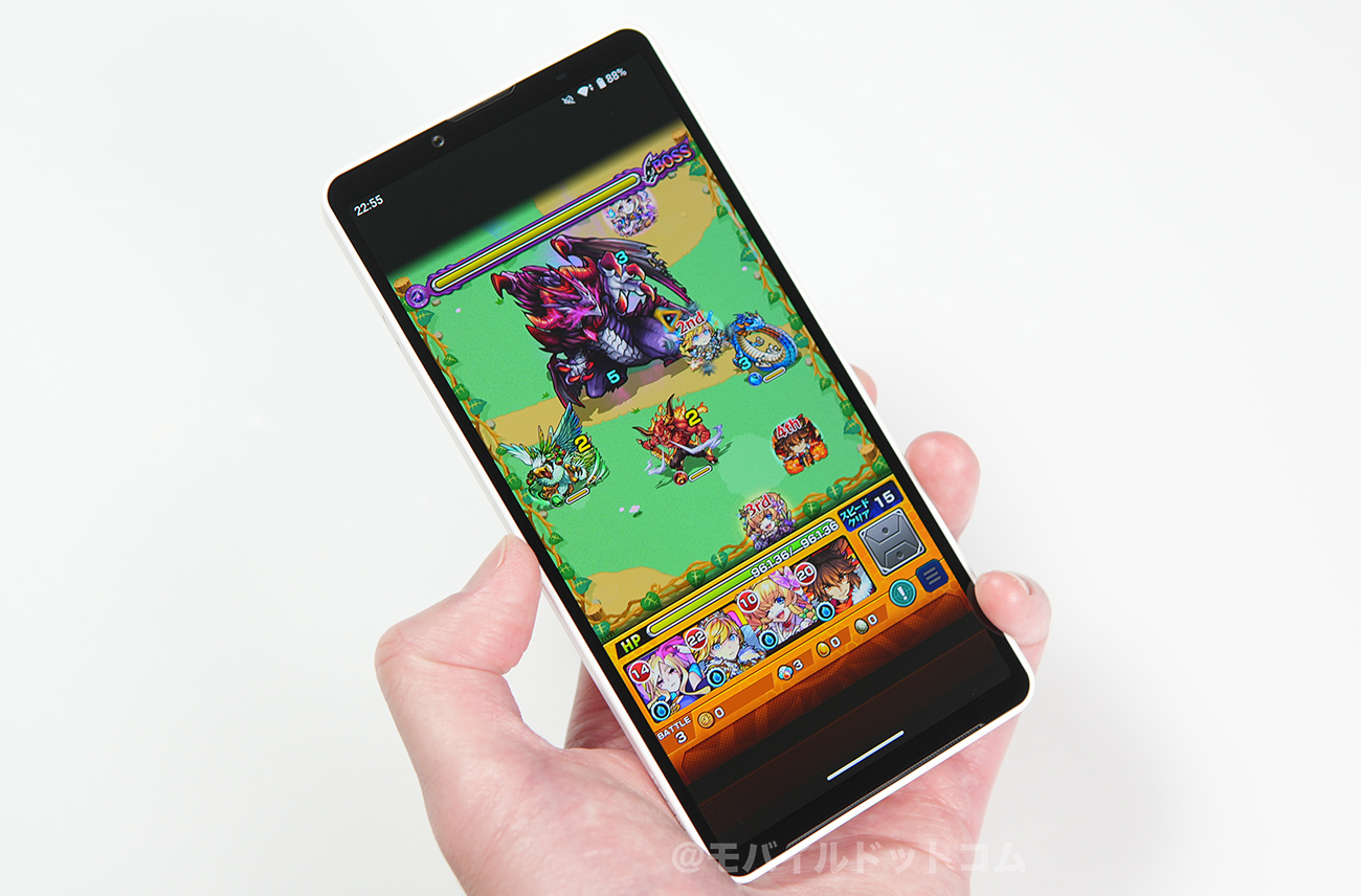 Xperia 10 VIIでモンストの動作チェック
