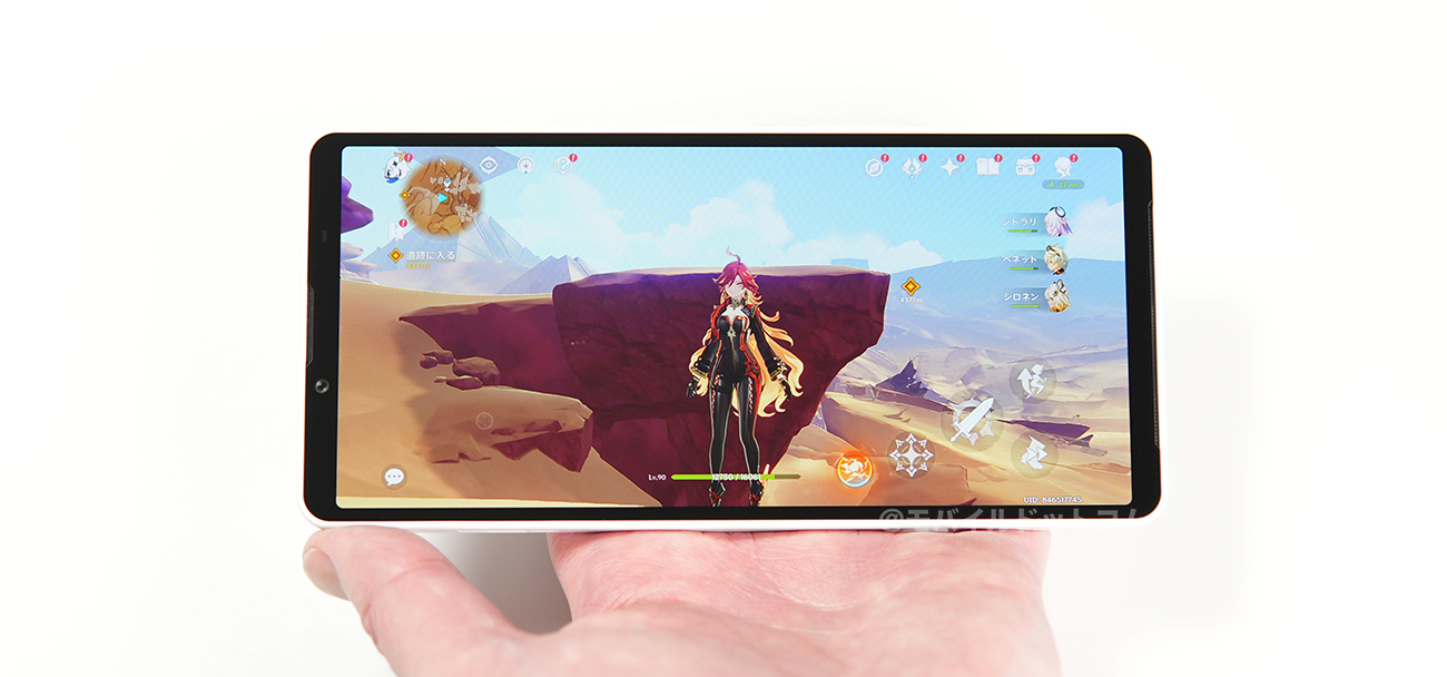 Xperia 10 VIIで原神の動作チェック