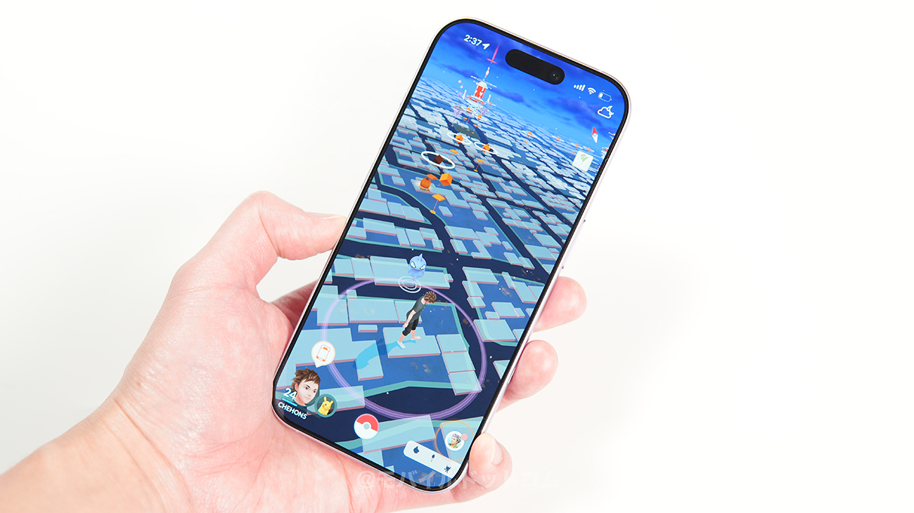 iPhone 17でポケモンGOの動作チェック