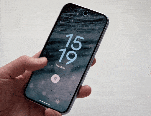 Google Pixel 10の指紋認証テスト