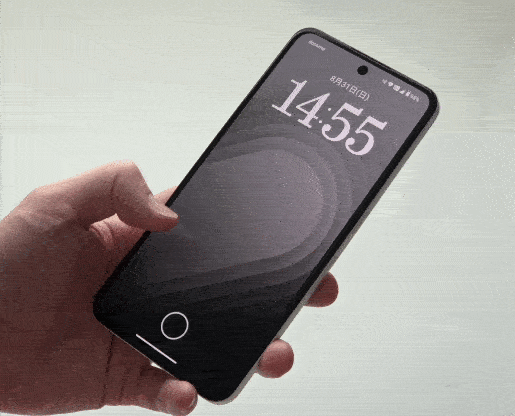 Nothing Phone (3)の指紋認証テスト
