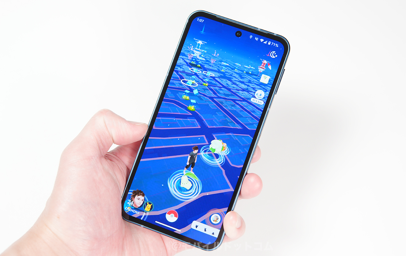 AQUOS sense10でポケモンGOの動作チェック