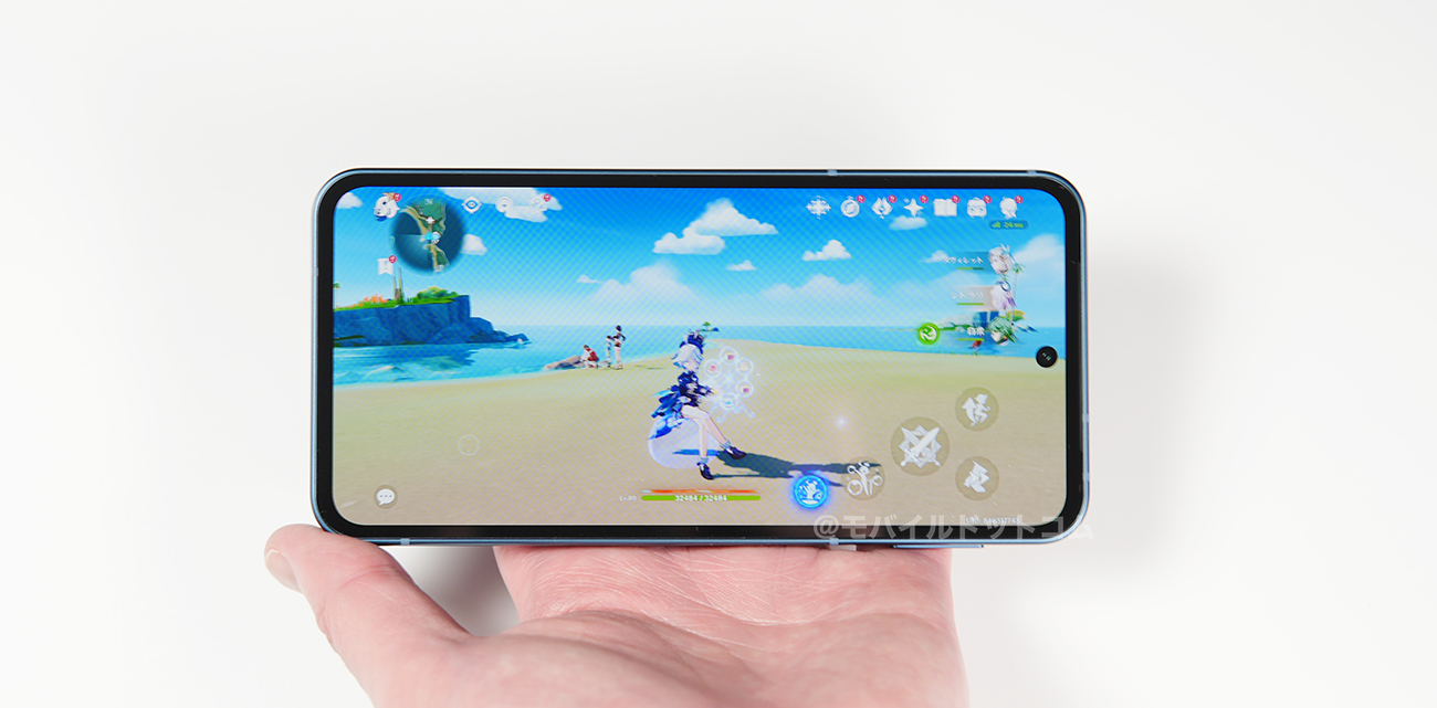 AQUOS sense10で原神の動作チェック