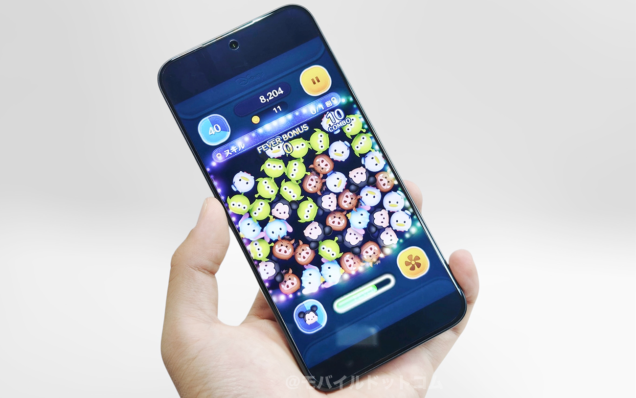 Xiaomi 15Tでツムツムの動作チェック