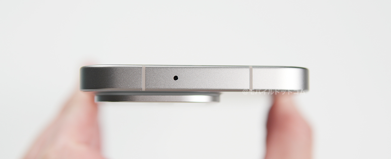 上部側面には、「マイク」