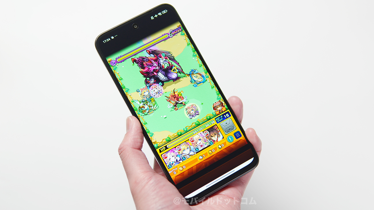 REDMI 15 5Gでモンストの動作チェック