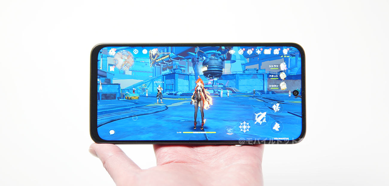 REDMI 15 5Gで原神の動作チェック