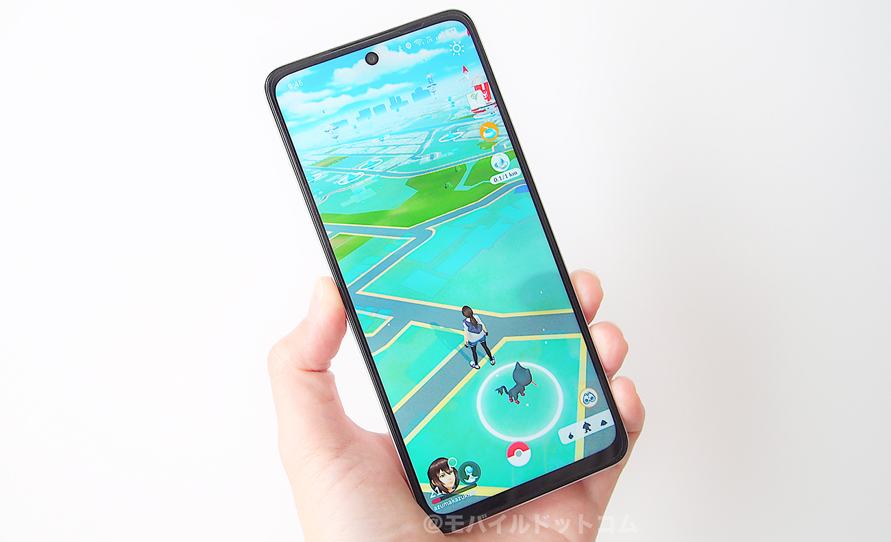 OPPO A5 5GでポケモンGOの動作チェック