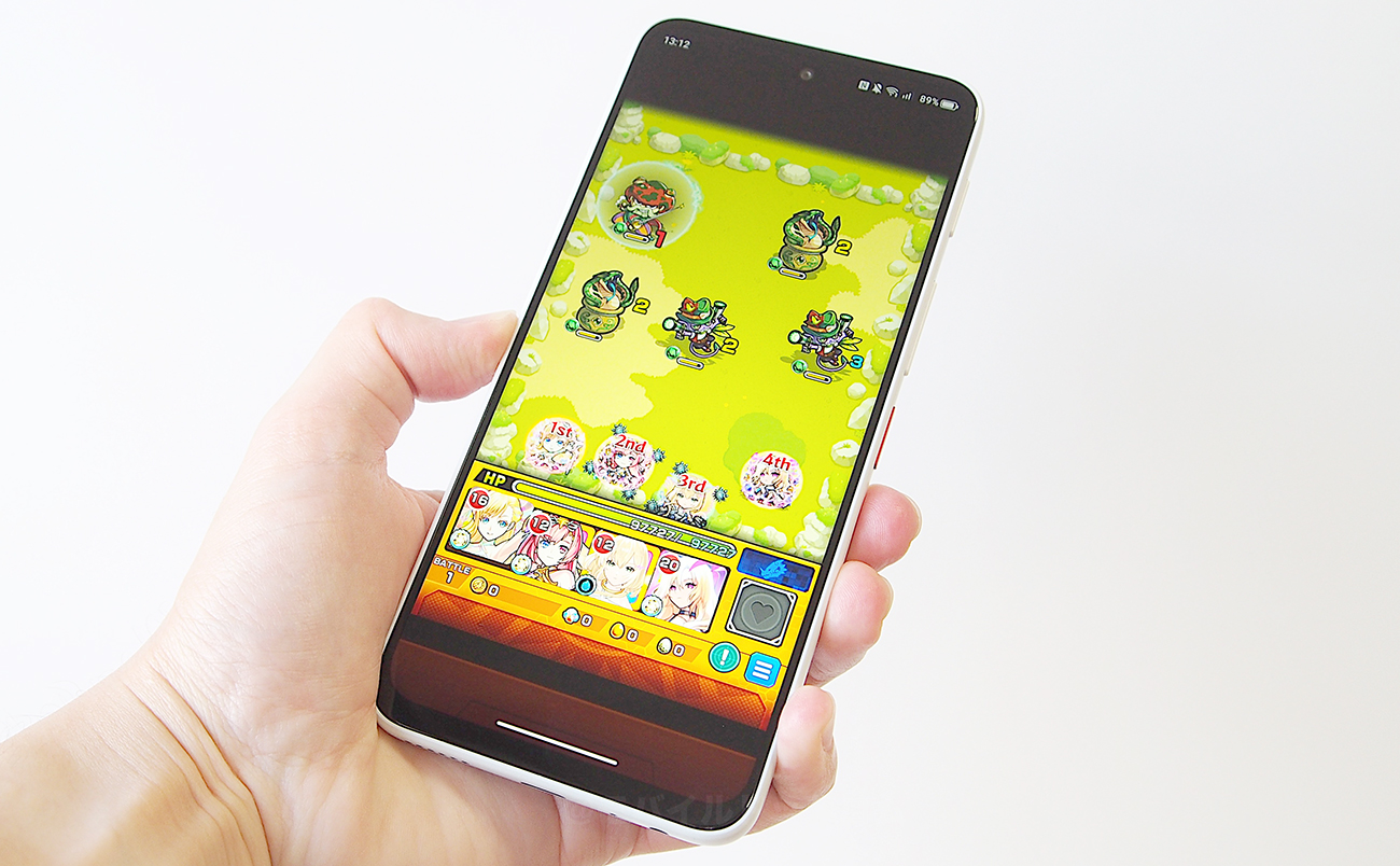 nubia S2Rでモンストの動作チェック