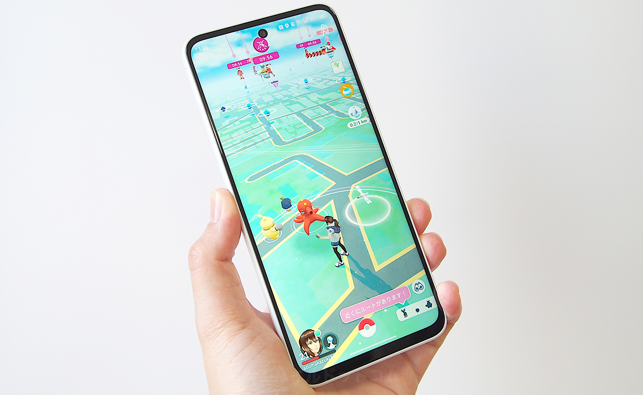 nubia S2RでポケモンGOの動作チェック