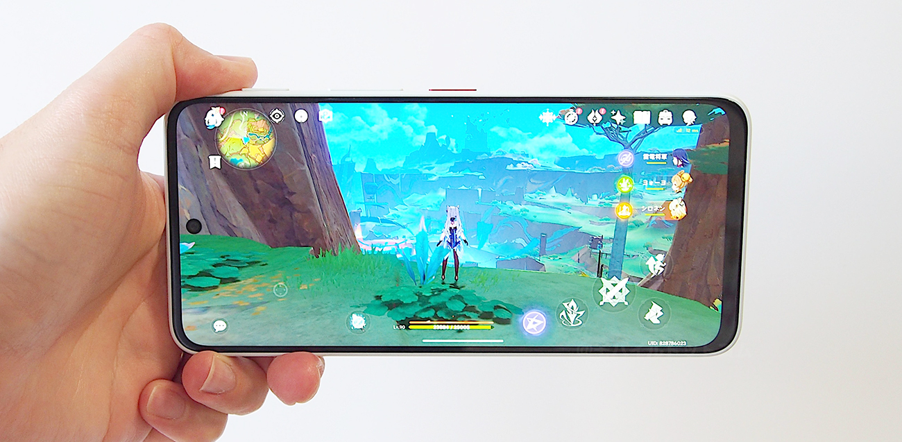 nubia S2Rで原神の動作チェック