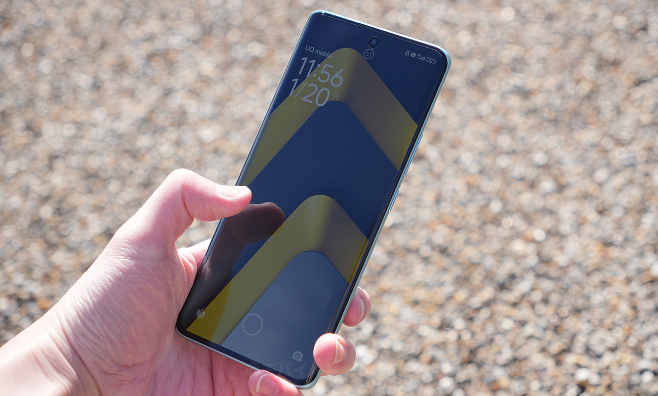 POCO M8 5Gの生体認証の使い勝手