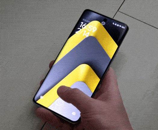 POCO M8 5Gの指紋認証テスト