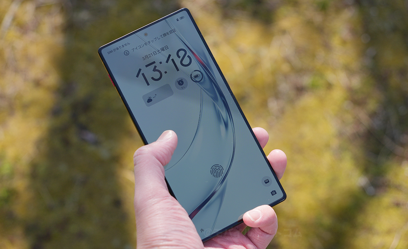 REDMAGIC 11 Airの生体認証の使い勝手